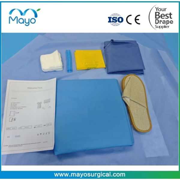 Hospital use Disposable Medical Welcome Pack for Patient
