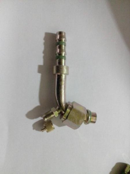 Transport refrigeration R404a Air Conditioning hose Iron fittings  Truck Refrigerant R404a A/C hose steel fittings