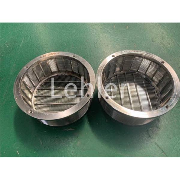 Anchura de ranura de la pantalla 0.7m m de la pantalla del molino de la arena de la resistencia de abrasión/de la cabeza del molino de la cesta