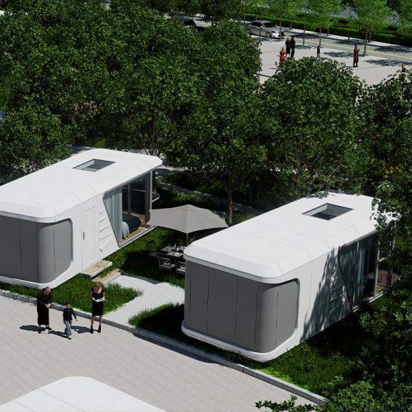 Fuqian High-End Steel Structure Space Capsule Redefining Exterior Camping Experience
