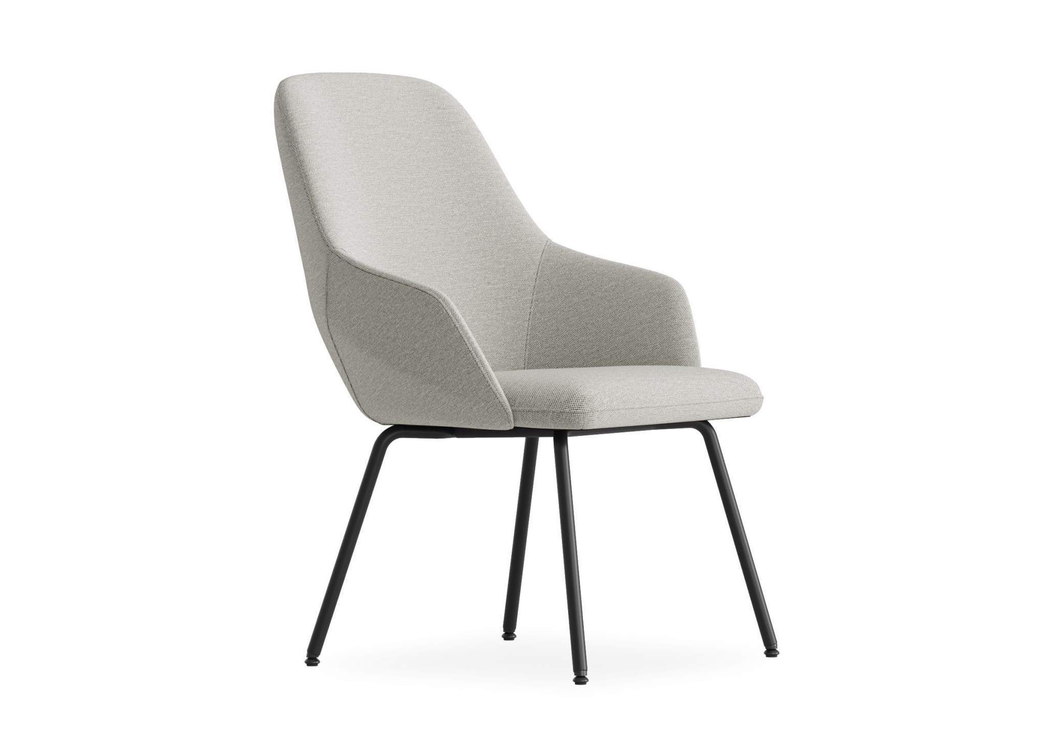 F2 II Lounge Chairs with Whorl Design Modular Combination and Wireless Charging for Business Spaces