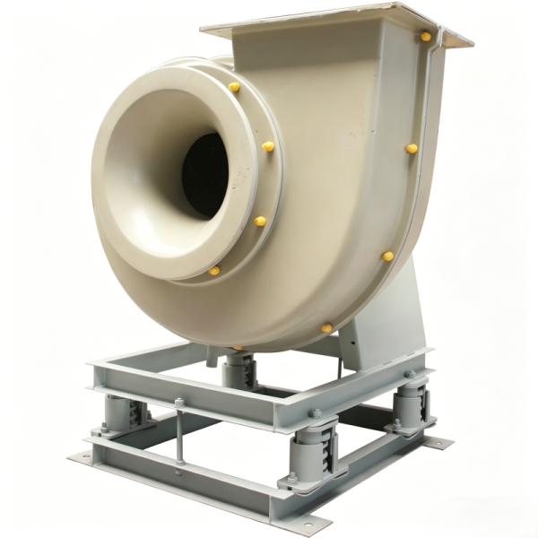 FB4-72 Series FRP Centrifugal Fan with Corrosion-Resistant Construction, High-Efficiency Airfoil Impeller, and Multiple Transmission Options