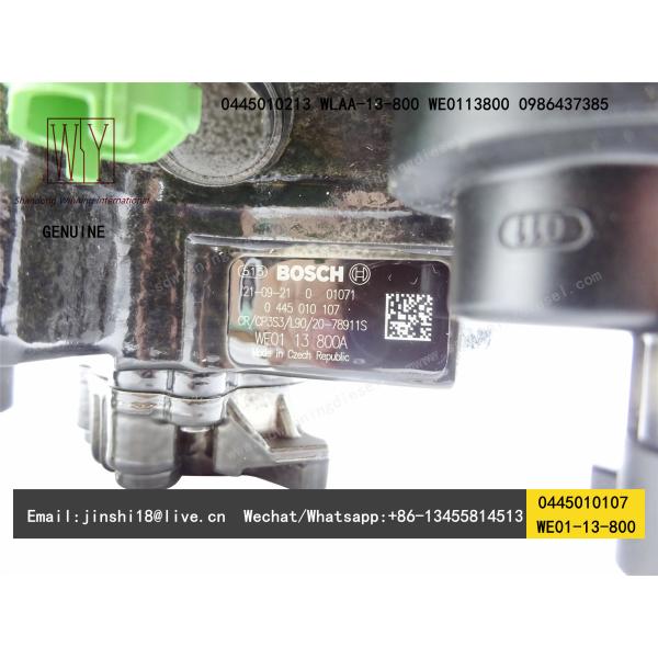 BOSCH GENUINE AND BRAND NEW DIESEL COMMON RAIL FUEL PUMP 0445010107 0445010213 0986437385 FOR MAZDA BT-50 WE01-13-800 WL