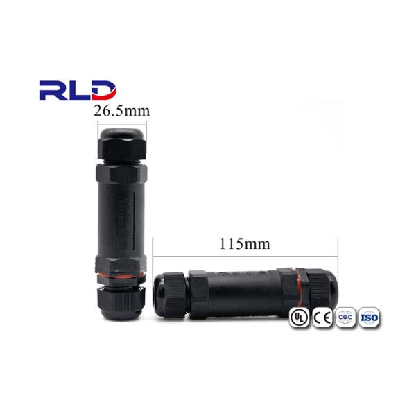 Male Female 24A Waterproof Outdoor Lighting Connectors