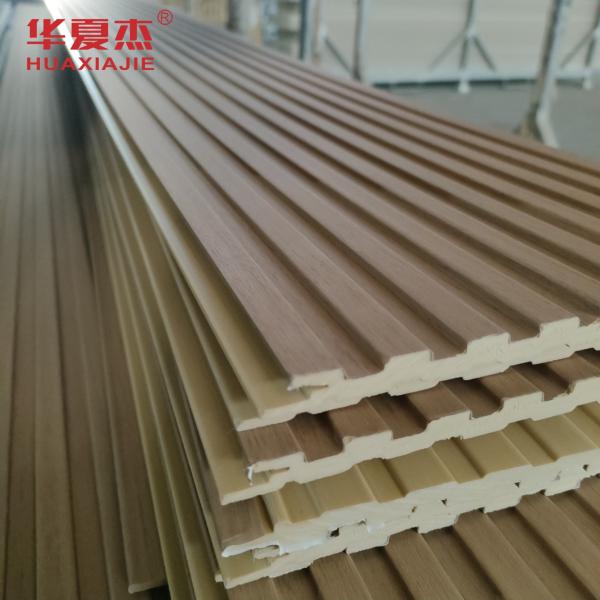 Waterproof Wood Plastic Composite WPC Wall And Ceiling Panel Exterior