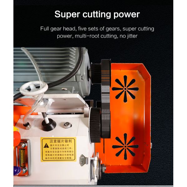 425CNC Automatic Pipe Cutting Machine for Iron Tube and Copper Tube