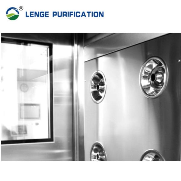 Class D Cleanroom Air Shower HEPA Filter High Velocity Shower Jets For Avoiding Contamination