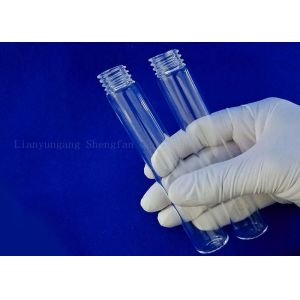 Transparent Quartz Thread Reagent Bottle
