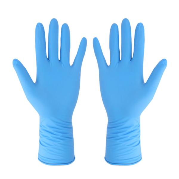 Powder Free Ce En374 En455 Inspection Medical Nitrile Gloves