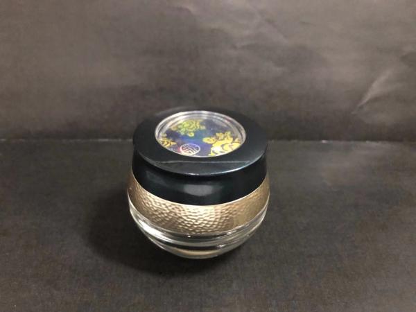 o creme de vidro de 20g 30g 50g range o cosmético que empacota para cor e o Silkscreen dos cuidados com a pele a vária