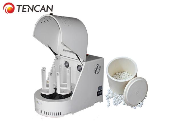 1.5KW Vertical Laboratory Ball Mill Machine , Variable Speed Laboratory Jar Mill