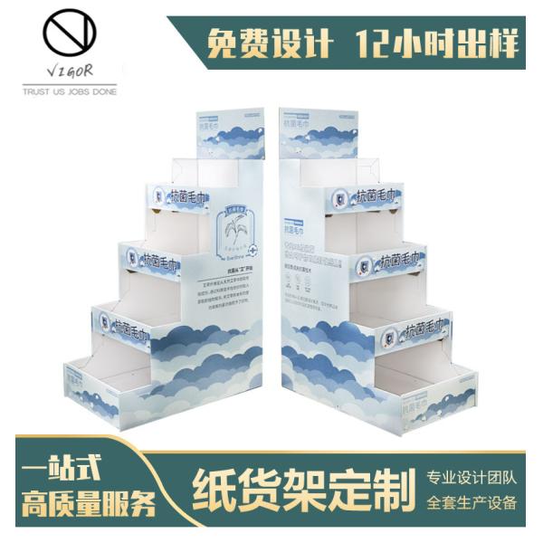 Customized Advertising Hot Wheels Cardboard Display Stand with Eco-friendly Design