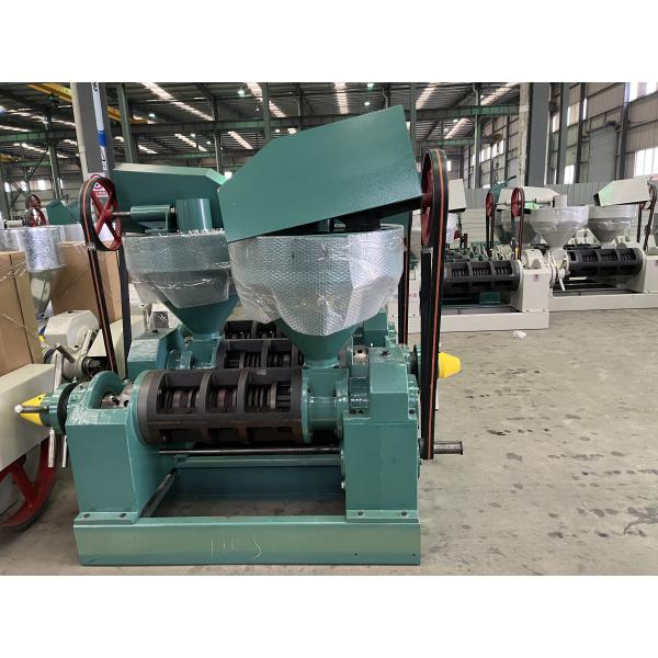 High Efficiency 10hp Oil Extraction Making Machine 100-200kg/h Spiral Oil Press Machine