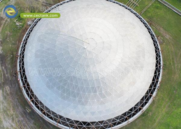 Center Enamel can Provide external floating roof for South Africa Oil & Gas Storage Tanks