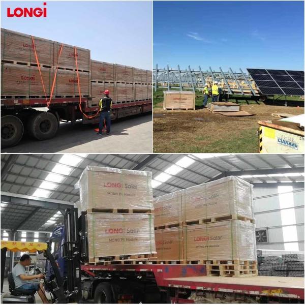 Longi Solar Panel 575Watts 585Watts 590Watts 182mmx182mm Cell Size 22.8% Efficiency
