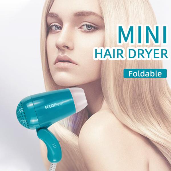 O motor de C.A. ultraleve 400W de Mini Foldable Hair Dryer frisa a prova