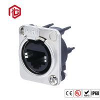 PVC TPE IP69 Rj45 Connecteur féminin Réseau de communication dédié