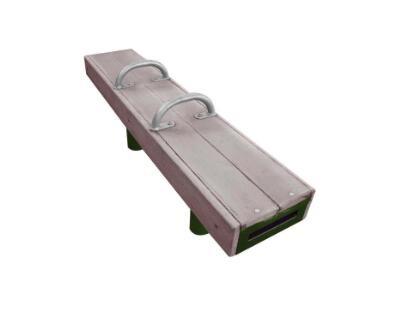 outdoor crane body weight sports fitness equipment galvanized steel Pommel Horse