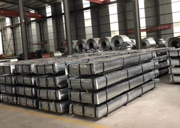 A bobina de aço do Galvalume de Aluzinc Prepainted folhas que as placas descascam 0.5mm G550