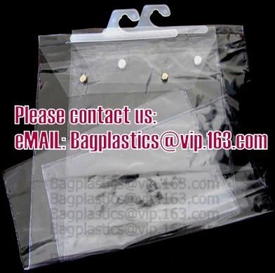 HANGER BAGS, HOOK BAGS,GARMENT BAGS, BOTTON CLOSURE BAGS, EVA FROST DRAWSTRING BAGS, GARMENT PACKING BAGS BAGPLASTICS