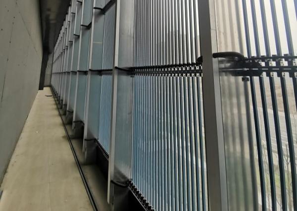 P25mm outdoor Indoor glass transparent LED film display transparent panels led strip display screen