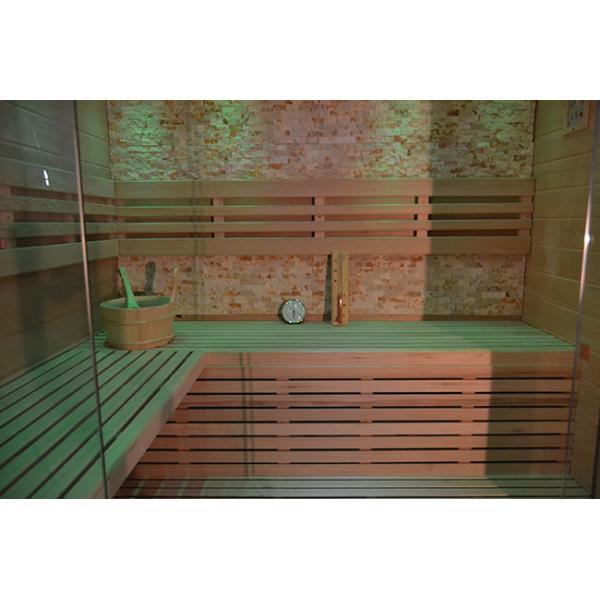 SASO certificated Two Person Steam Home Sauna Room 6KW With Electric Stove