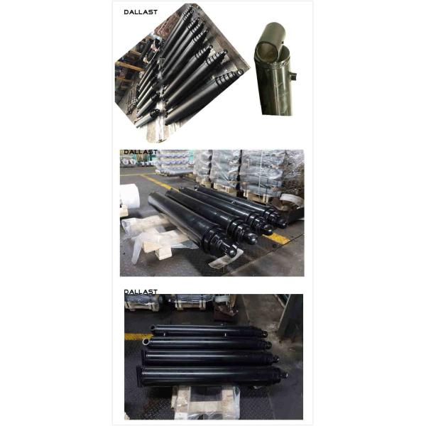 27SiMn Dump Truck Hydraulic Cylinder Multistage Long Stroke Parker Type