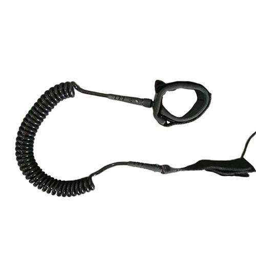 Pure Black Retention Surfboard Leg Rope 7MM 1.5Metre Long