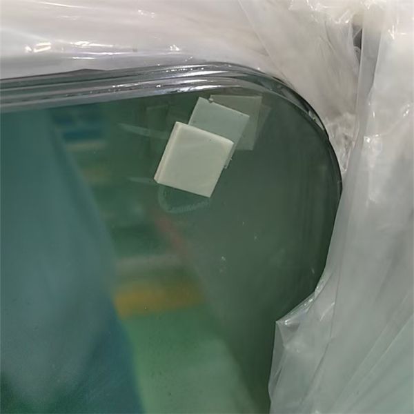 Bent/Curved Tempered Safety Glass with Polished Edge and Customizable Size for Furniture and Construction