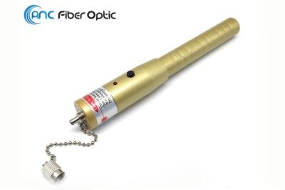 Tipo portátil vermelho localizador VFL 1km 5km da pena do laser da falha da fibra 10km 25km 650nm