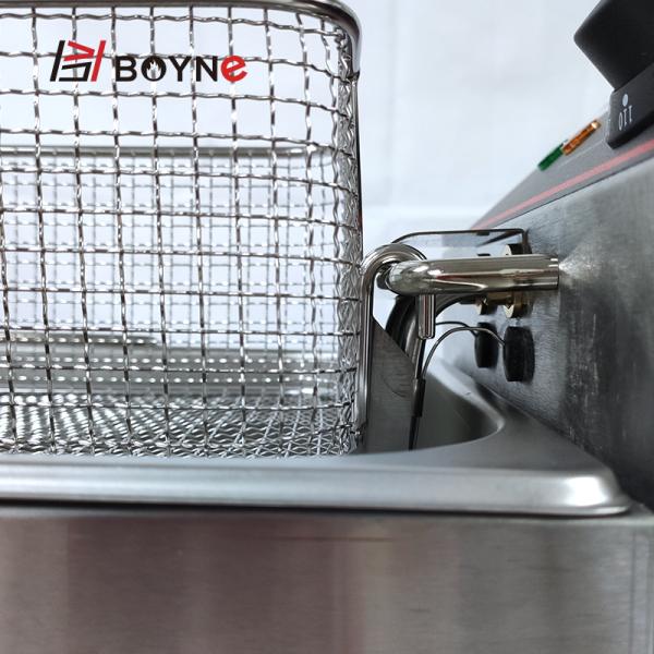 4L Electric Single Tank Open Fryer For Snack Bars Parties