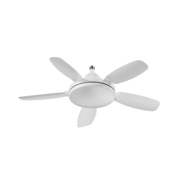 Ventilateur de plafond rotatif à 360 degrés, lames ABS, ventilateur de plafond de 32 pouces avec lumière LED