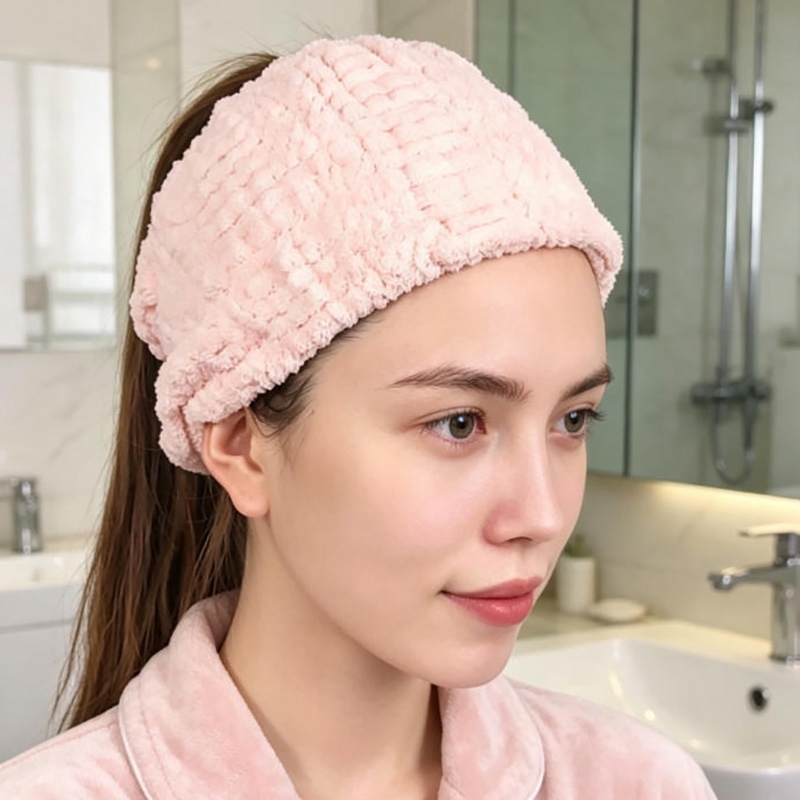 17x18cm 58g/Pc Stretchy Microfiber Spa Headband Ultra Soft Super Absorbent