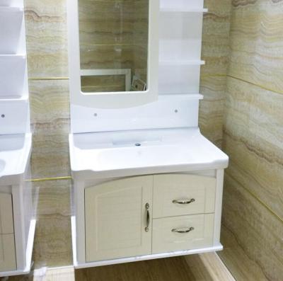 80 X48/cm PVC bathroom cabinet / wall cabinet / hung cabinet / white color for bathroom