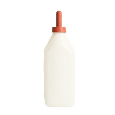 4Litre Easy To Clean White Calf Feeding Bottle With Anti Slip Grip