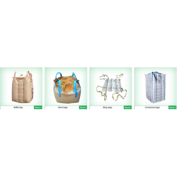 Bulk Jumbo Bag Polypropylene Woven For Sand Cement Coal Minerals