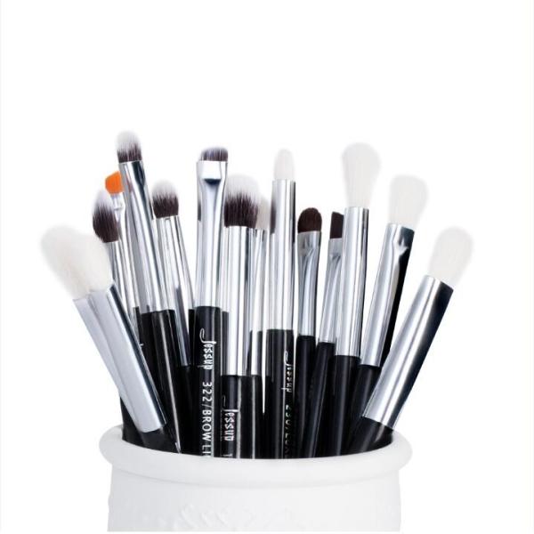 Jessup T177 Eye Makeup Brush Set traditional handmade For Travelling