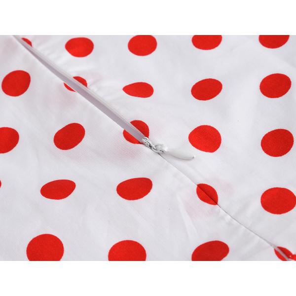 Polka Dot Flower Show Skirt Retro Summer Children'S Clothing Kid Girls Dresses