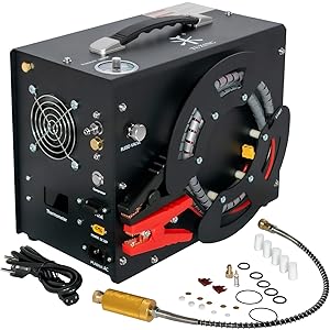 Portable Design 3000PSI PCP Air Compressor Built In Water / Oil Filter