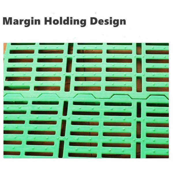 Green Plastic Slatted Flooring For Sheep 60*150cm 60*100cm Injection molding