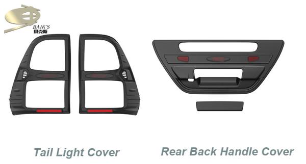 Abs For Toyota Hilux Revo Chrome Whole Sets Of car Accessories Matte Black 2015-On
