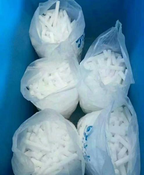 1/8 Dry Ice Pellets 3mm 19mm 9mm Cylinder Food Medical Industry Supply