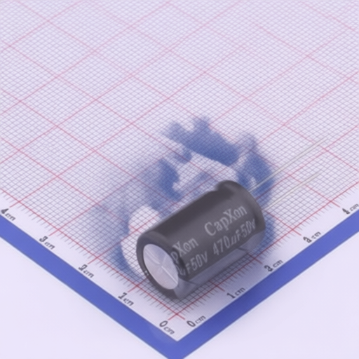 High Reliability CapXon KF471M050I200A 470uF 50V Aluminum Electrolytic Capacitor for General Purpose