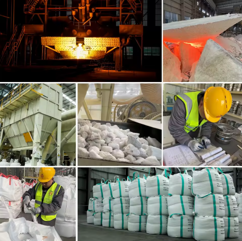 Low Thermal Lightweight Insulating Castable Material 800°C 1100°C 1400°C 1700°C