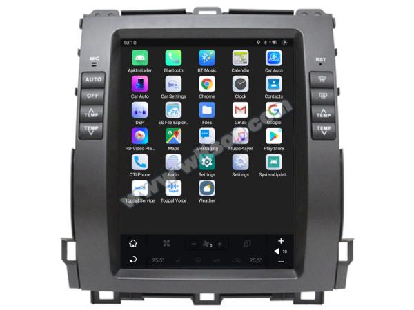9.7 Screen Tesla Vertical Android Screen For Toyota Land Cruiser Prado 120 Lexus GX470 2004-2009 Car Multimedia Stereo GPS Carplay Player