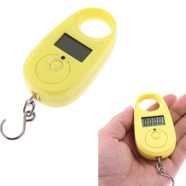25kg * 5g Mini Digital Display Hanging Luggage Fishing weight weighing pocket