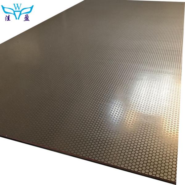 Custom Hot Press 12mm Film Faced Plywood For Car Flooring