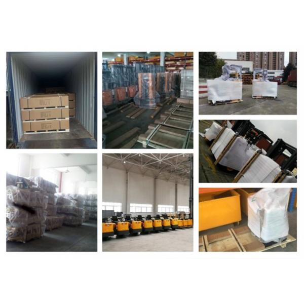 3 Position Electric Pallet Truck , Round Solid Steel 2.5 Ton Pallet Truck Jack