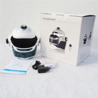 Massajador de cabeça elétrico personalizado capacete recarregável capacete de massagem cerebral