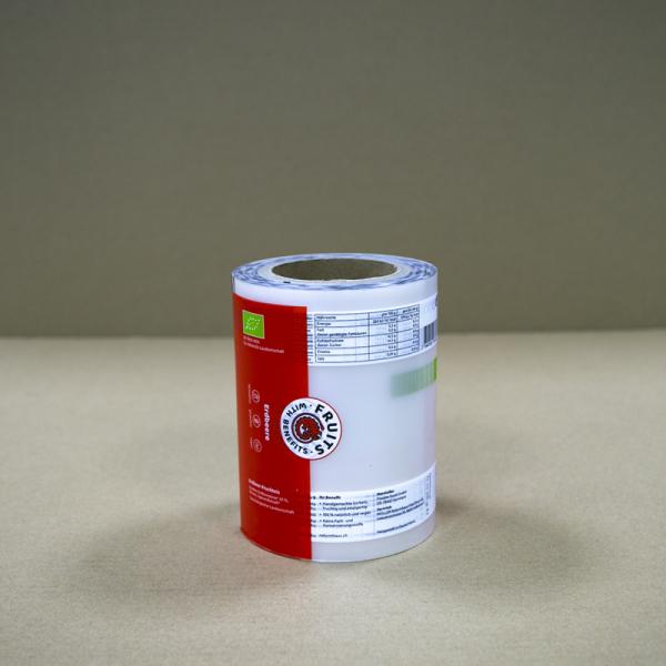 Recyclable And Compostable Frosted Film With Customizable Printing And Transparent Surface For Food Packaging.